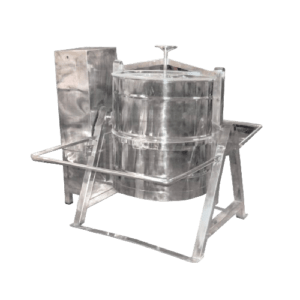 Industrial drum blender designed by Chemiplant Engineering for efficient mixing processes.