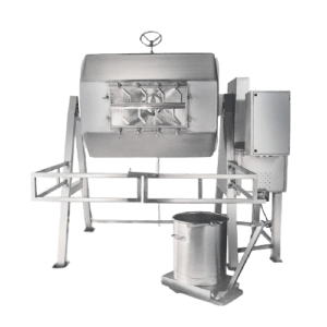 Octagonal blender by Chemiplant Engineering, ideal for mixing powders and granules efficiently.