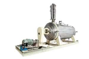 Rotary Vacuum Paddle Dryer: A powerful industrial machine with a tank for efficient and reliable drying solutions.