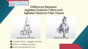 Image displaying the contrast between two types of nutsche filters, highlighting their unique features and functionalities.